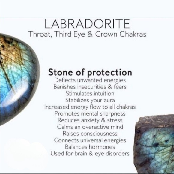 Natural Labradorite 925 Sterling Silver Earrings - Picture 5 of 9